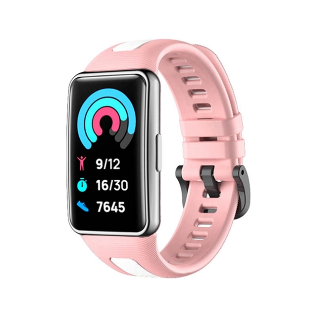 For Huawei Band 6 Silicone Replacement Sport Strap Smart Watchband Bracelet For Huawei Band6 Honor Band 6 Watch Strap