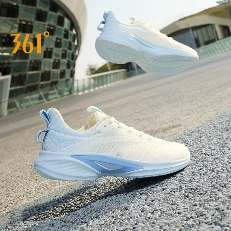 

361 Degrees Running Shoes Men Jogging Training Training Spring Breathable Responsive Wear-resistant Men Sneakers 672422216F