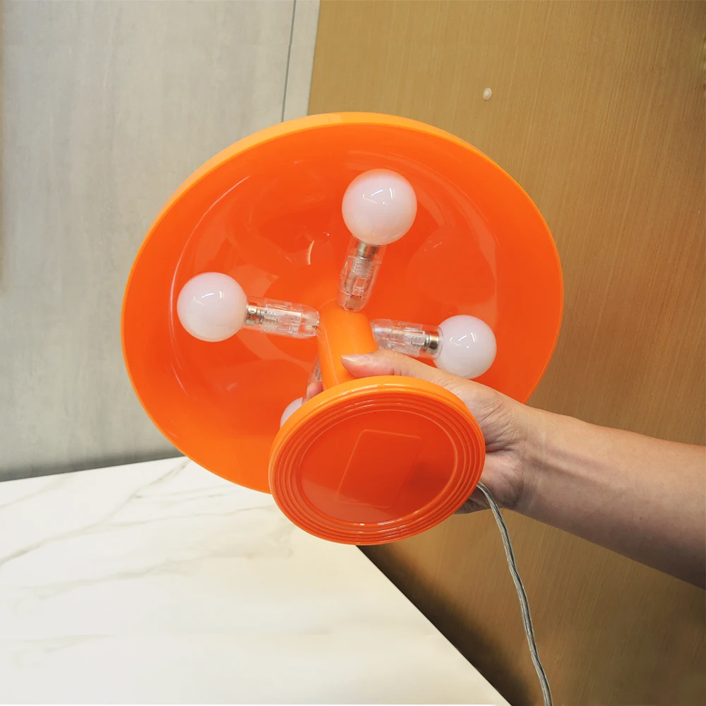 Modern Italy Designer LED Mushroom Table Lamp For Hotel Bedroom Bedside Living Room Decoration Lighting Minimalist Desk Lights table lamp