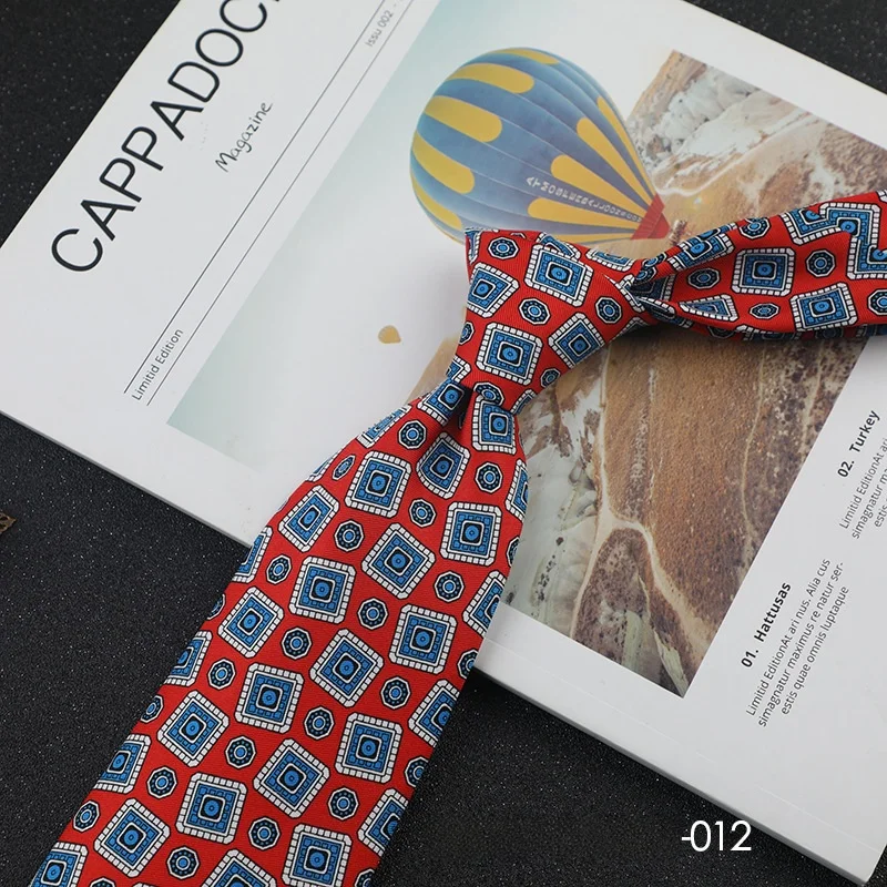 Hochwertige Herren-Business-Krawatte mit 9 cm Druck, Freizeitarbeit, modisch, Hochzeit, Direktversorgung im Großhandel – Detail 14