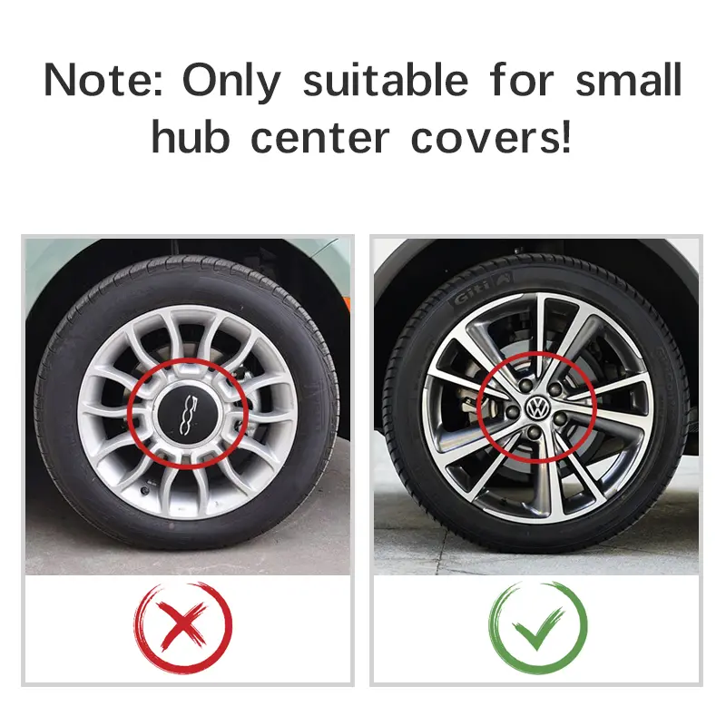 4pcs 56/60/65mm Volkswagen Car Wheel Center Cover Stickers Hub Cap For VW Polo R Golf Touran Octavia Motion GTI Auto Accessories - Image 5
