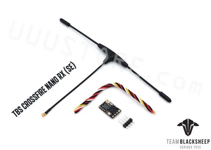 TBS Crossfire Nano SE Récepteur 915/868Mhz + Antenne Immortal T V2