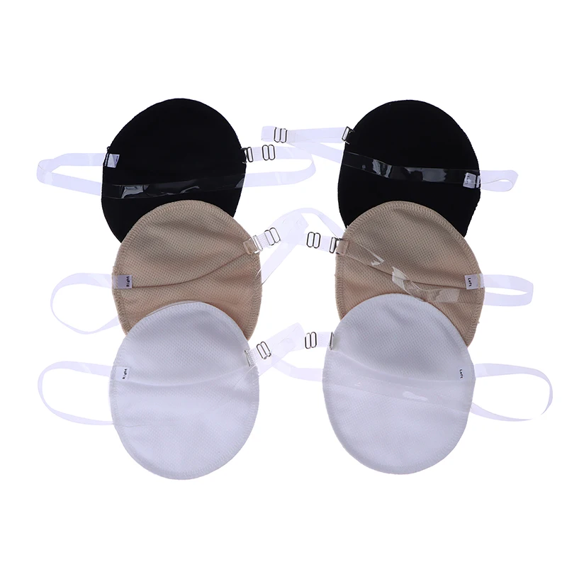 1pair Washable Underarm Sweat Pads Absorbing Guards Dress Perspiration Deodorant