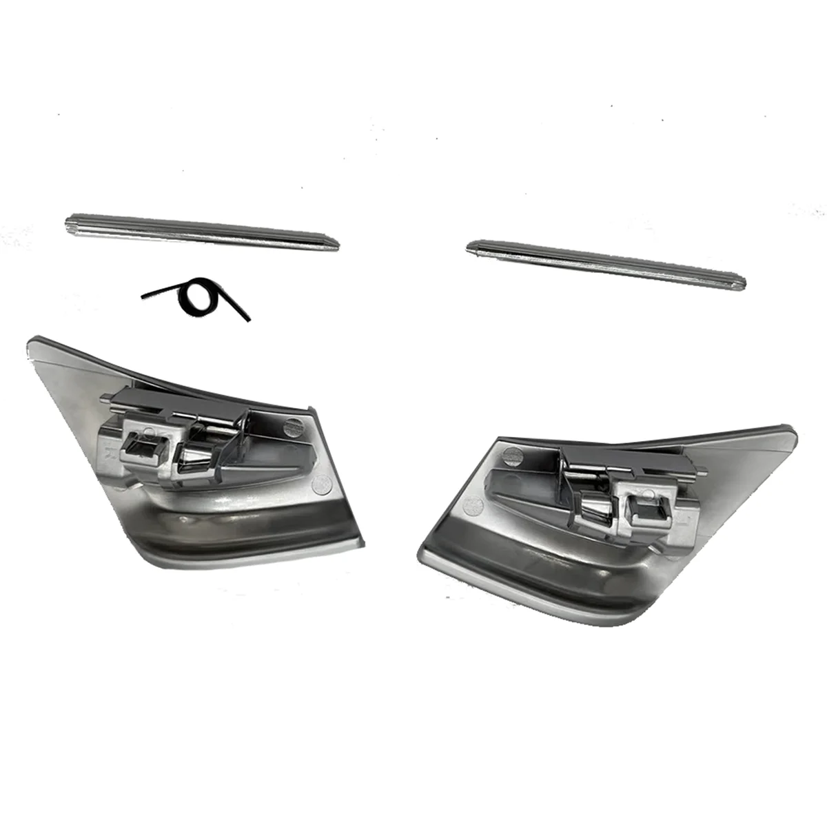 2Pair Front Seat Adjustment Lock Backrest Handle Switch A2079108506 A2079108606 for Mercedes-Benz W204 C204 W207 Matte