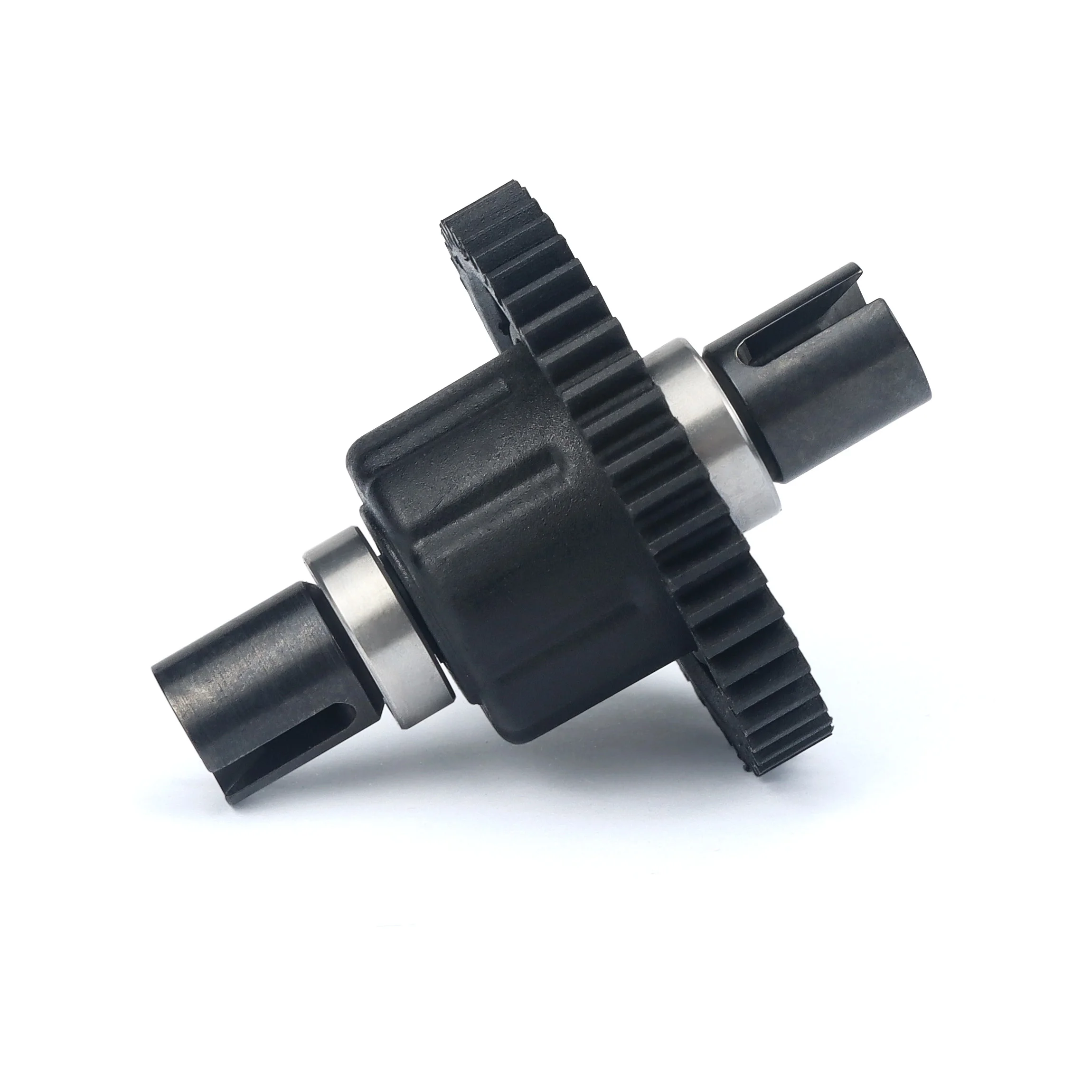 Engrenage différentiel central métal 48T pour ZD Racing 1/8 posé sur fond noir