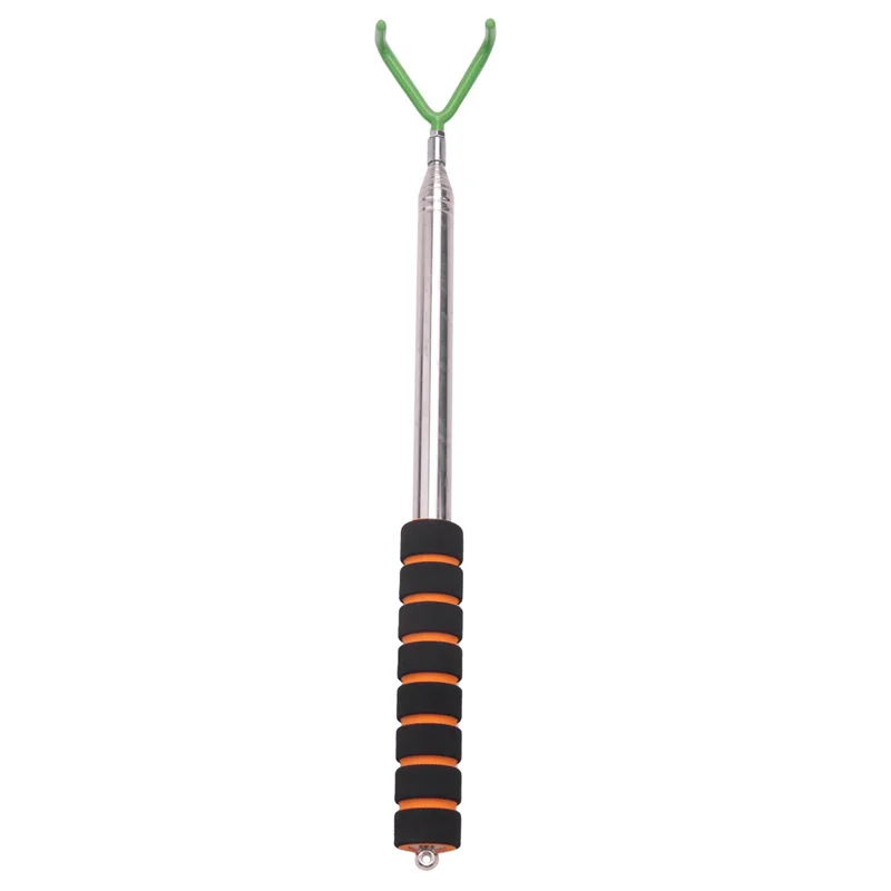 Disc Golf Retriever Telescoping Disc Golf Grabber Durable Stainless Steel Disc Golf Retrieving Device Retrieve Discs 2