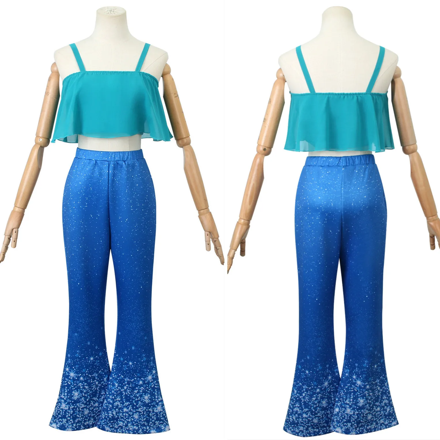 

CosDaddy Gillman Cosplay Costume Adult Women Shirt Pants Suits Halloween Carnival Party Costume