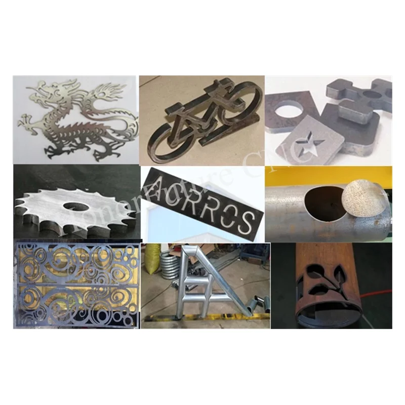 Cheap CNC Plasma Cutter Table 1325 Aluminum Sheet Flame Cutting Metal Pipe CNC Plasma Cutting Machine 1530 With CE 6