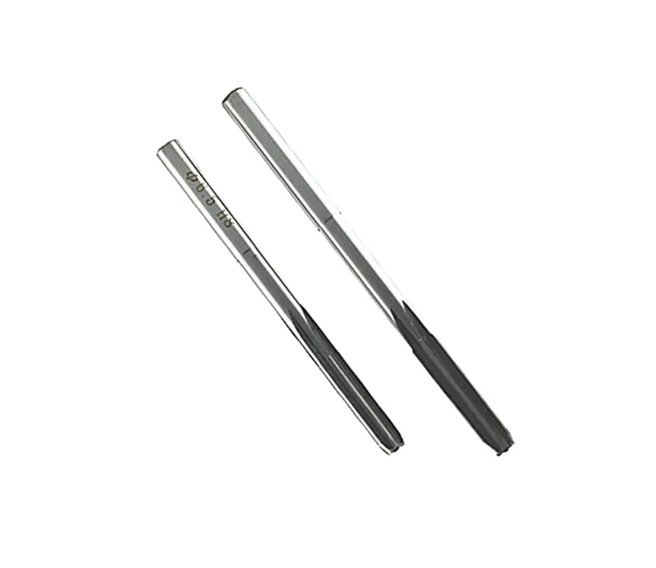 Jrealmer Optional 4.5-7.4mm H8 Chucking Cobalt M35 Reamers H8 Machine Reamer High Speed Steel Rotating Tools Straight Shank 2