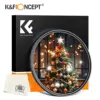 K&F Concept 82mm Star Filter for Lens 4-8 Points Variable Filter 82mm 77mm 52mm 58mm 72mm 67mm star focus filter camera 1