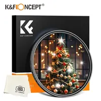 K&F Concept 82mm Star Filter for Lens 4-8 Points Variable Filter 82mm 77mm 52mm 58mm 72mm 67mm star focus filter camera 1