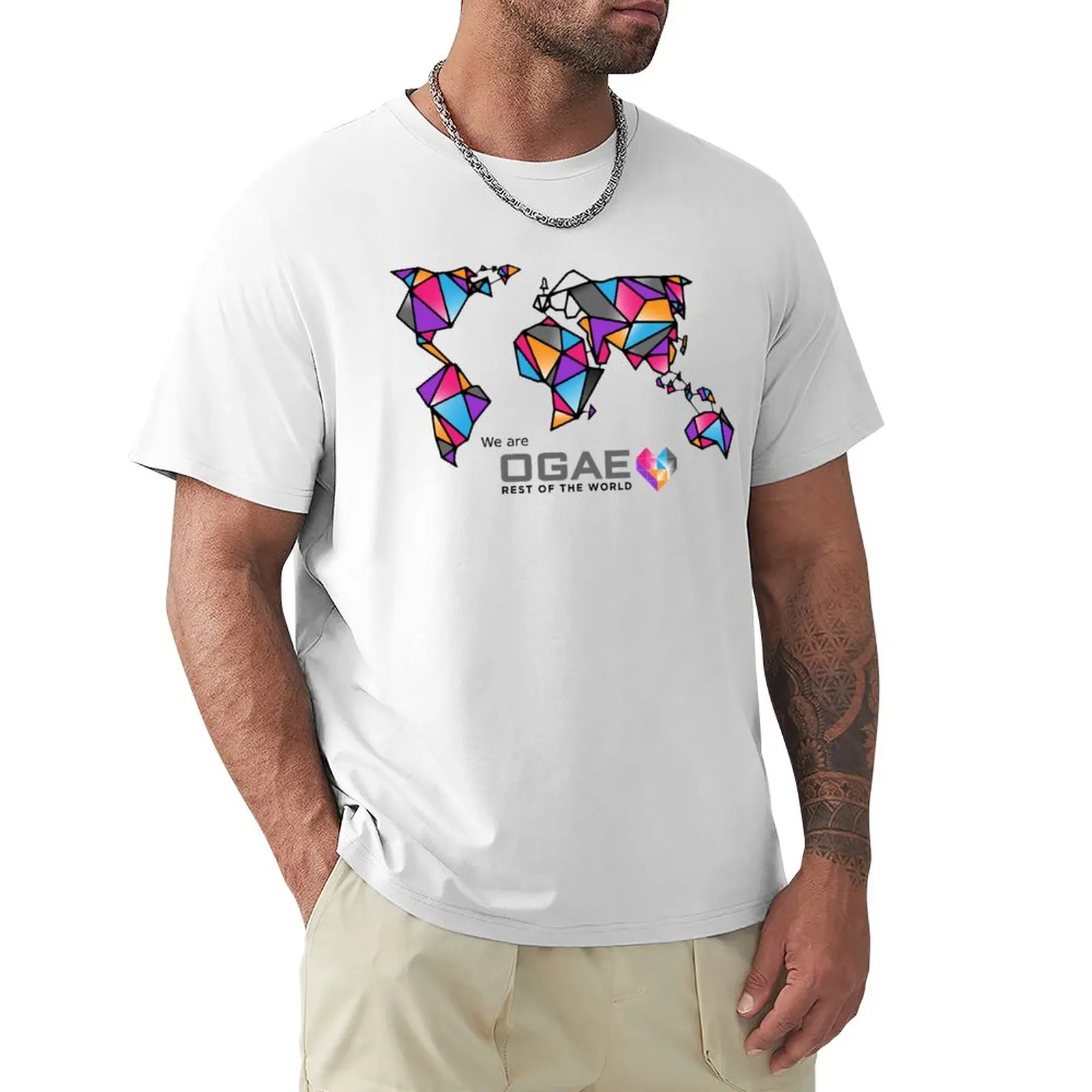 

We are OGAE Rest of the World T-Shirt plus size t shirts quick drying t-shirt designer t shirt men
