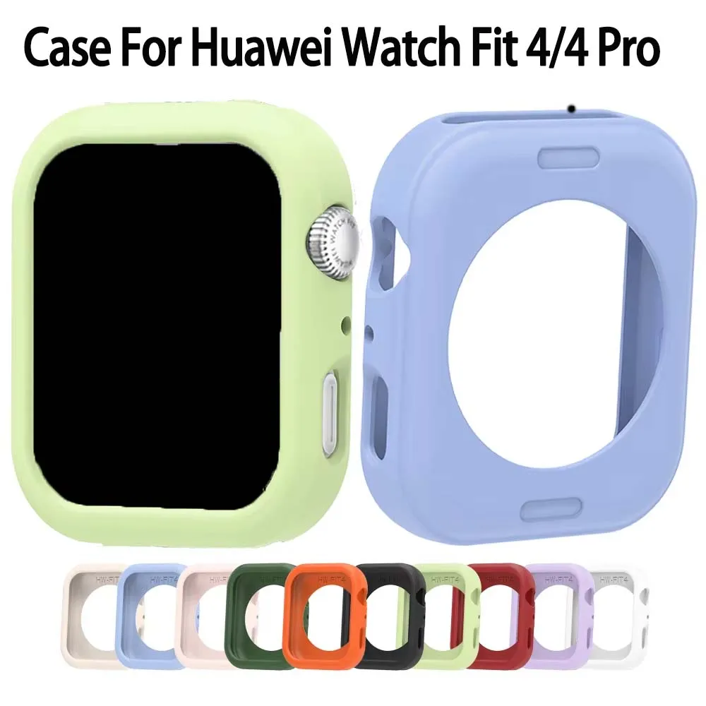 Colorful Silicone Protective Case for Huawei Watch Fit Series
