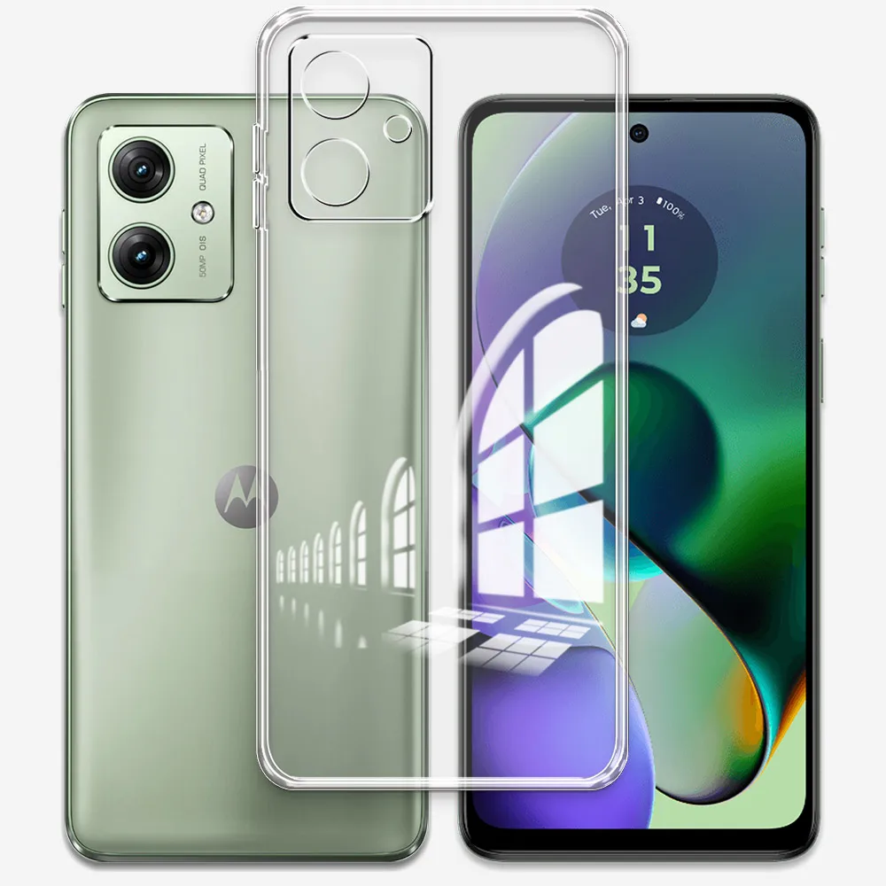 Ultra-Clear Silicone Protective Case for Motorola Moto G Series - Soft, Shockproof Design