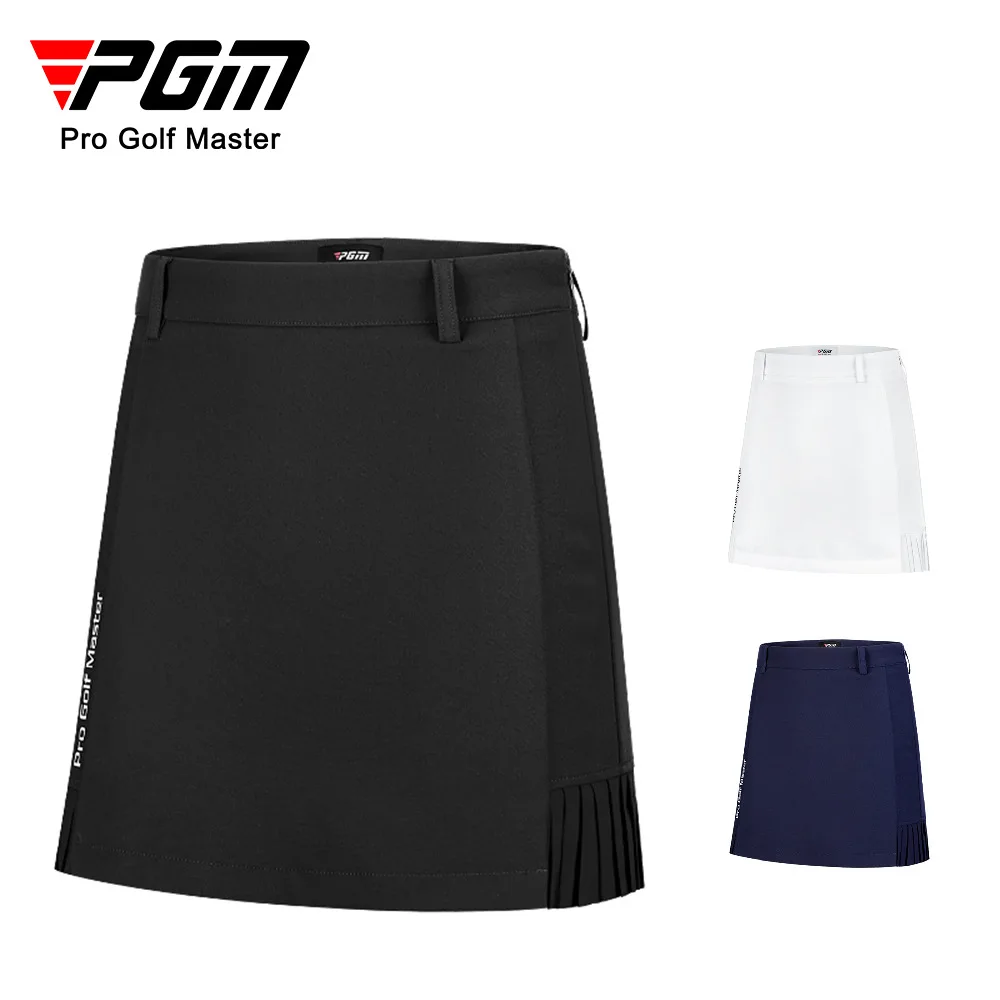 PGM's Golf Short Skirt Summer Women's Pleated Skirt with Soft and Elastic Back Hem, Moisture Absorbing and Quick Drying