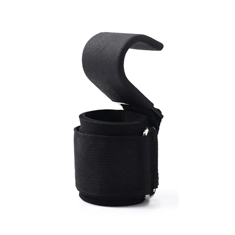 Weight Lifting Hooks Fitness Squat Weightlifting Pull-up Wrist Hook Horizontal Bar Exercise Strength Training Without Strangling Power Hook