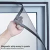 Secure Fit Window Screen Magnetic Anti-mosquito Screen with Strong Adhesion Adjustable Mesh Window for Insect Prevention 3