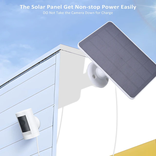 Ring Solar Panel Wall Mount Ring Camera Ring Spotlight Cam Solar