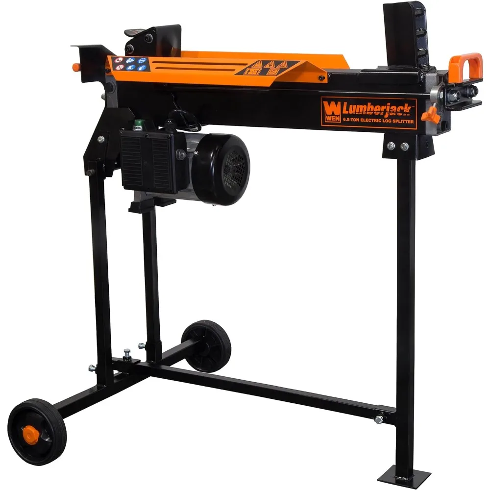56208 6.5-Ton Electric Log Splitter with Stand