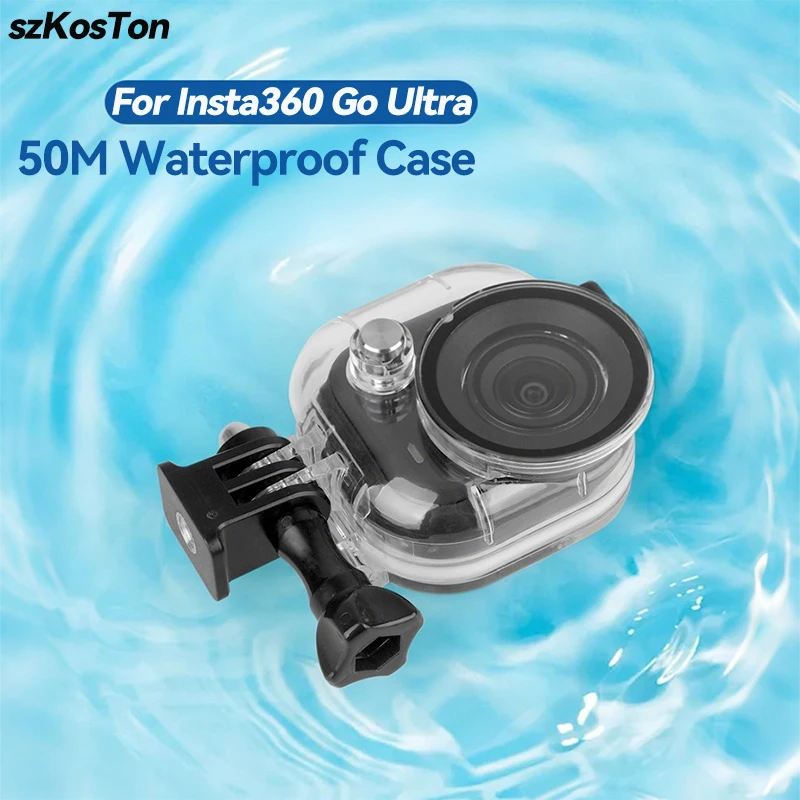 Für Insta 360 GEHEN Ultra Fall Wasserdicht 50 M Gehäuse Tauchen Schutz Für Insta360 GEHEN Ultra Kamera Unterwasser Abdeckung Zubehör – Detail 1