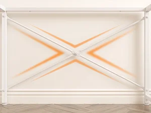X-shaped Cross Bar