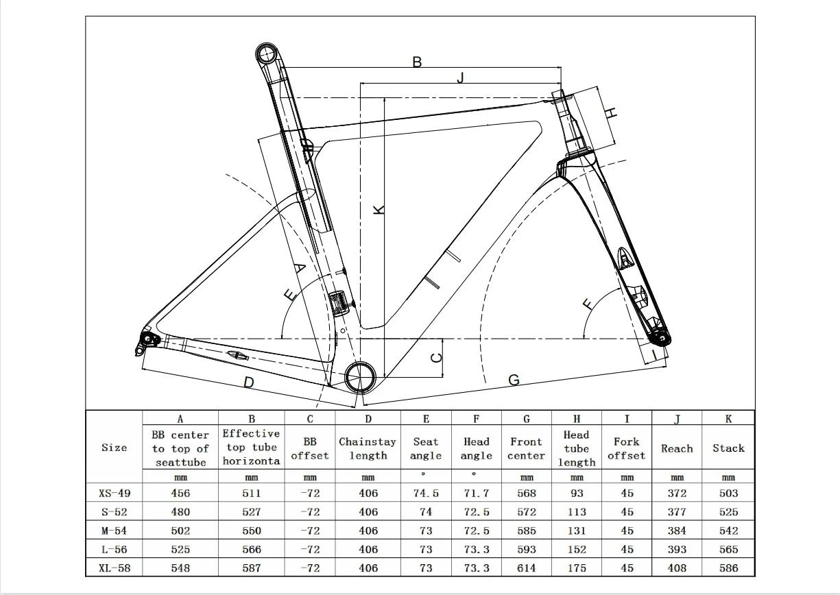 New Model FASTERWAY OSTRO T47A BB Laser Color Naked Carbon Painting Carbon Road Bike Frameset+Fork+Seatpost+Clamp+Headset