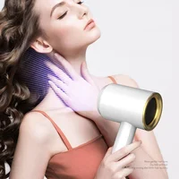 Sèche-cheveux haute vitesse professionnel pour salon et maison, sèche-cheveux haute puissance à deux vitesses, température constante, soin des cheveux 4