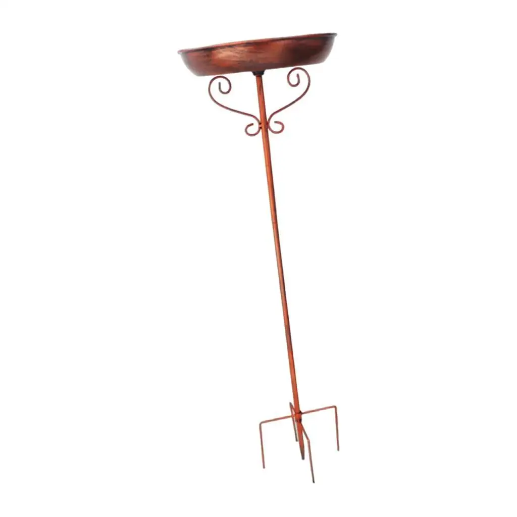 Bird Bath Vintage Style Lightweight Gift Water Bowl Birdfeeder Bird Feeder with Stake for Lawn Patio Courtyard Outdoor Decor Bird Bath Vintage Style Lightweight Gift Water Bowl Birdfeeder Bird Feeder with Stake for Lawn Patio Courtyard Outdoor Decor