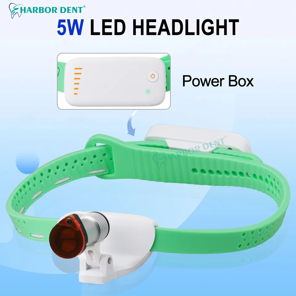 3W LED dentale chirurgico luce della testa della lampada per