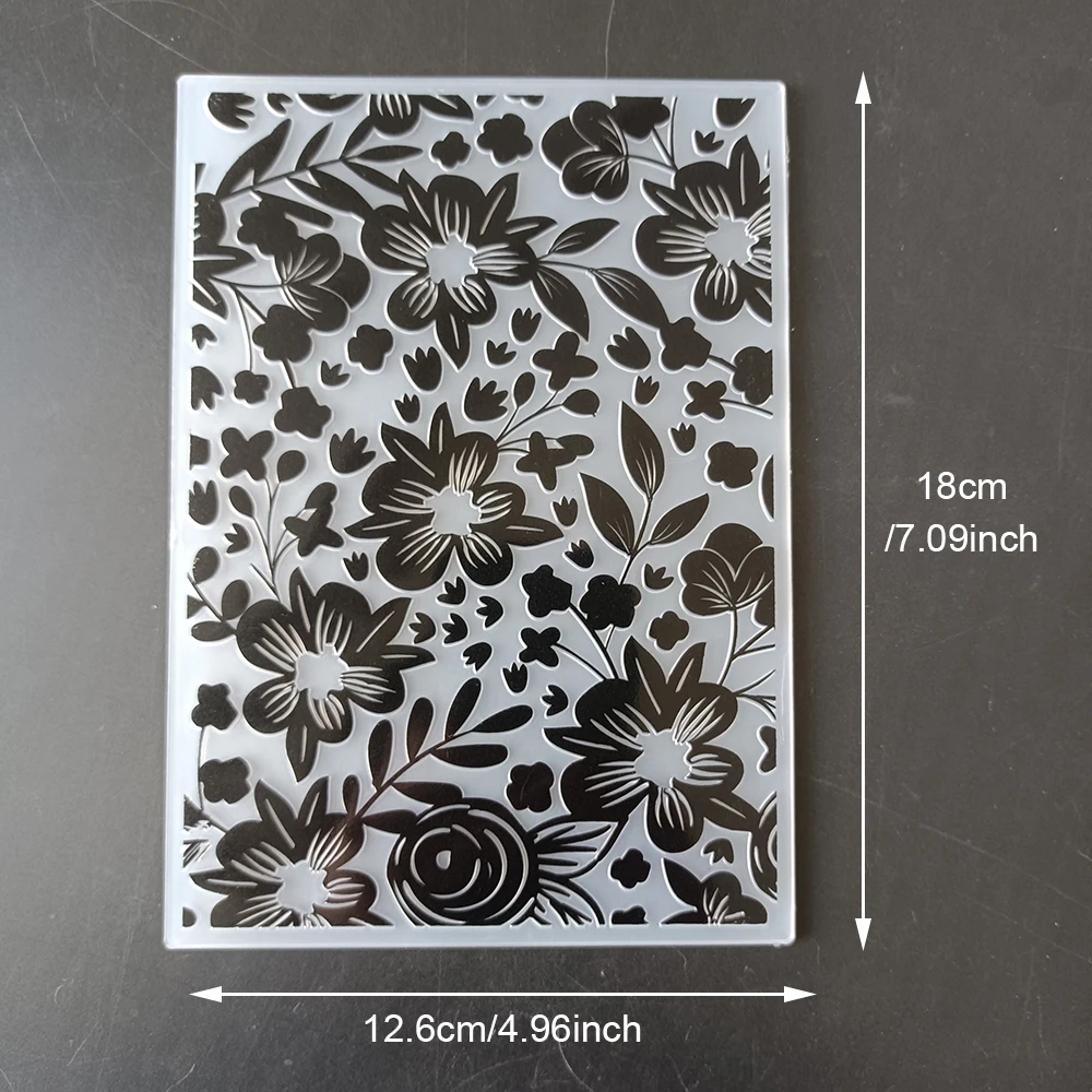 Embossed Folder Plastic For Card Making Embossing Machine Template For Scrapbook Paper Craft Album