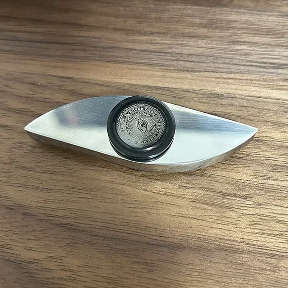 Eye Fingertip Gyroscope 304 Stainless Steel Hand Spinner Rotation Stress Relief Toy Gyro Metal EDC Antiestres Office Desk Toy