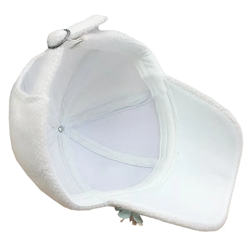 Golf Hat Autumn/Winter New Product Women's Outdoor Sports Hat Warm Duck Tongue Casual Versatile Plush Baseball