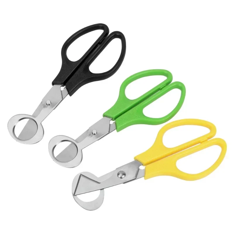 1PC Multi functional cigar cutter Quail Eggshell Scissors Eggshell separator Stainless steel egg slicer  Kitchen tools 6