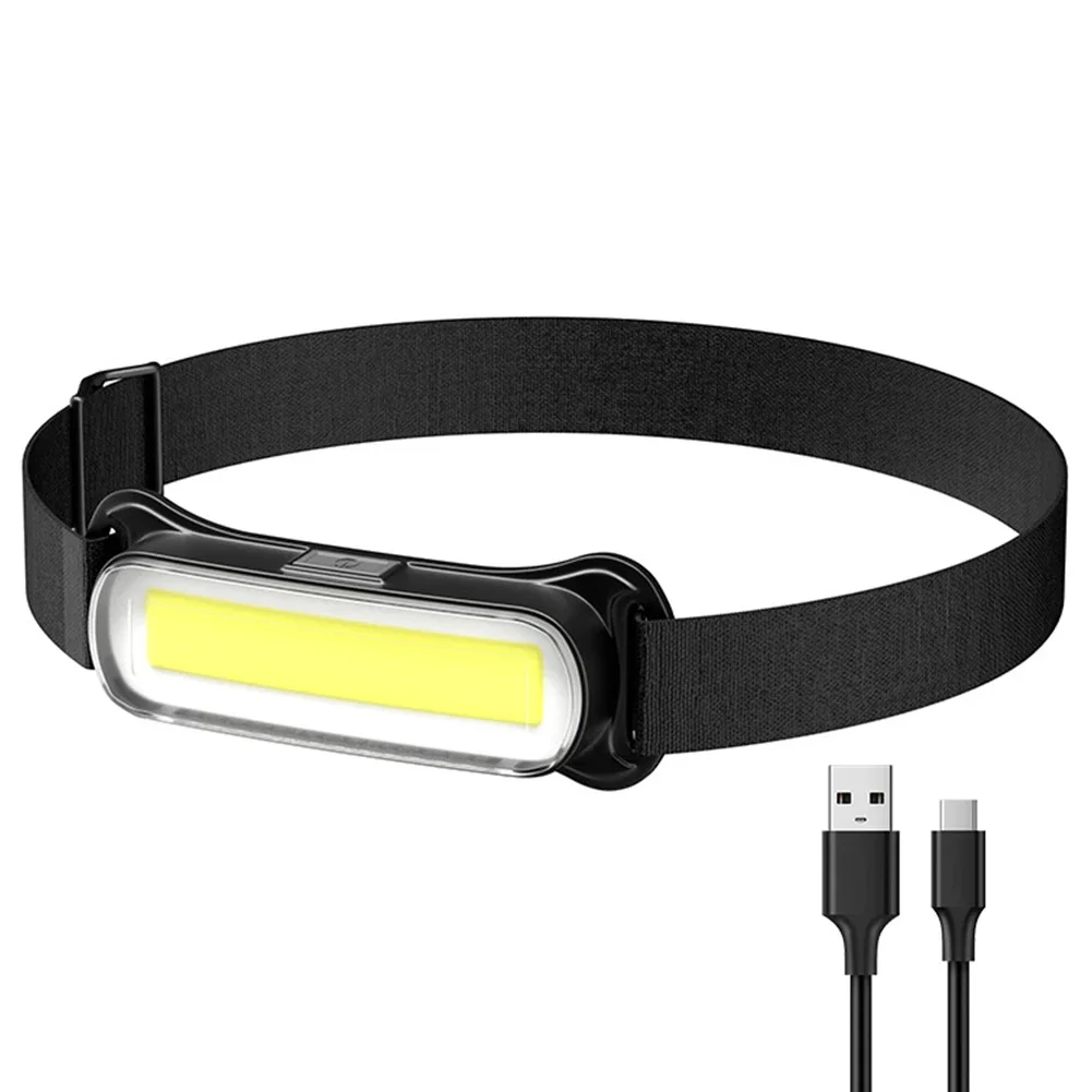 Phare 2000Lumens Lampe De Travail T6 Led Lampe Frontale Usb Rechargeable Étanche 3 Modes Phare