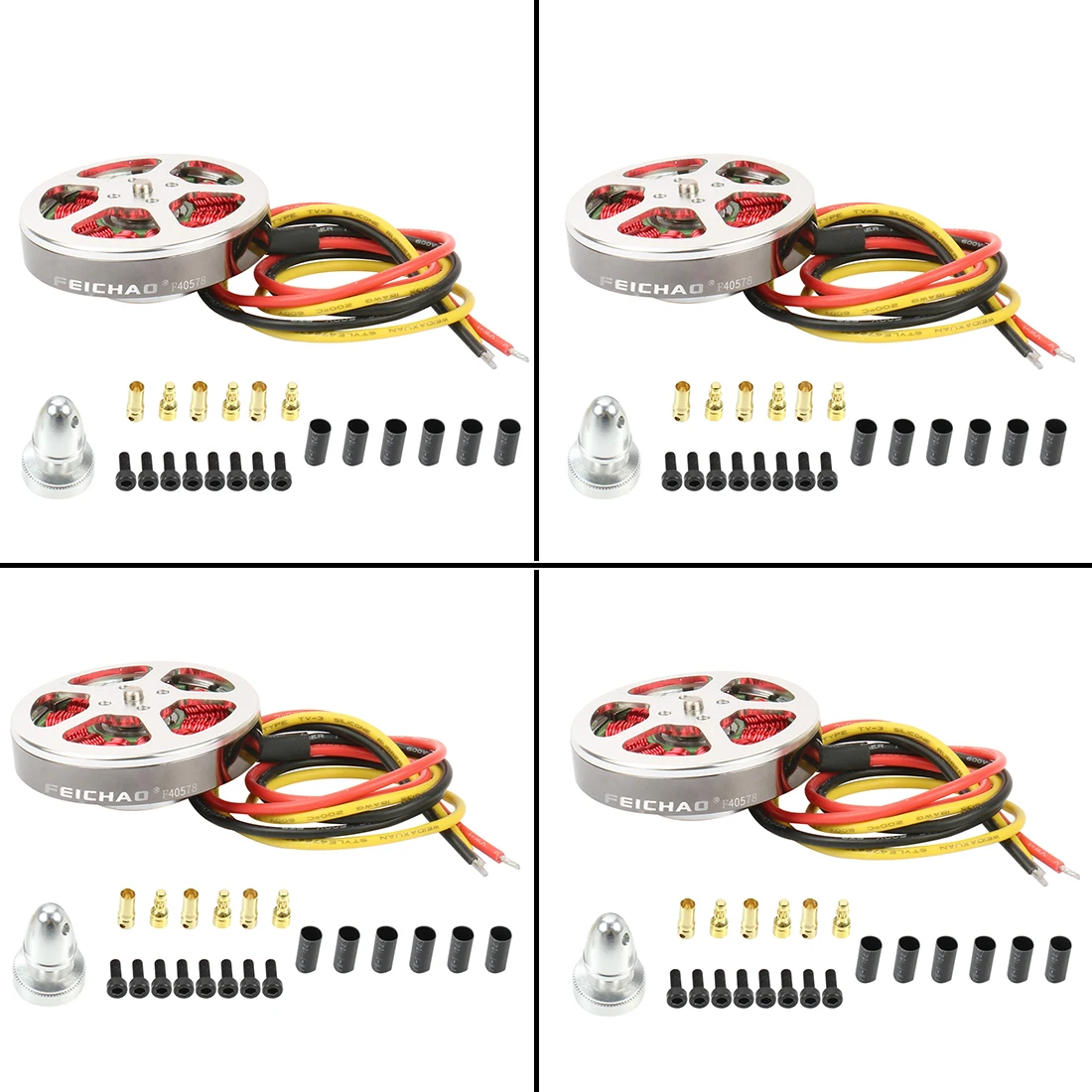 350KV 750KV Brushless Disk Motor Dia 4mm Shaft For Hexacopter Quadcopter Octocopter MultiCopter Aircraft RC Drone Accessories
