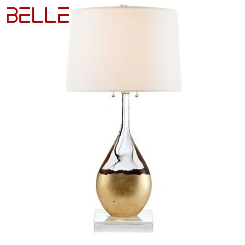 

BELLE Simple Table Desk Lamp Contemporary Creative LED Light for Home Living Bed Room Decoration