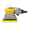 HIFESON Grindering Machine Car Air Sander Polisher With 20Pcs Sandpaper Pneumatic Cars Polishing Grinder Tool Square 70*100mm 6