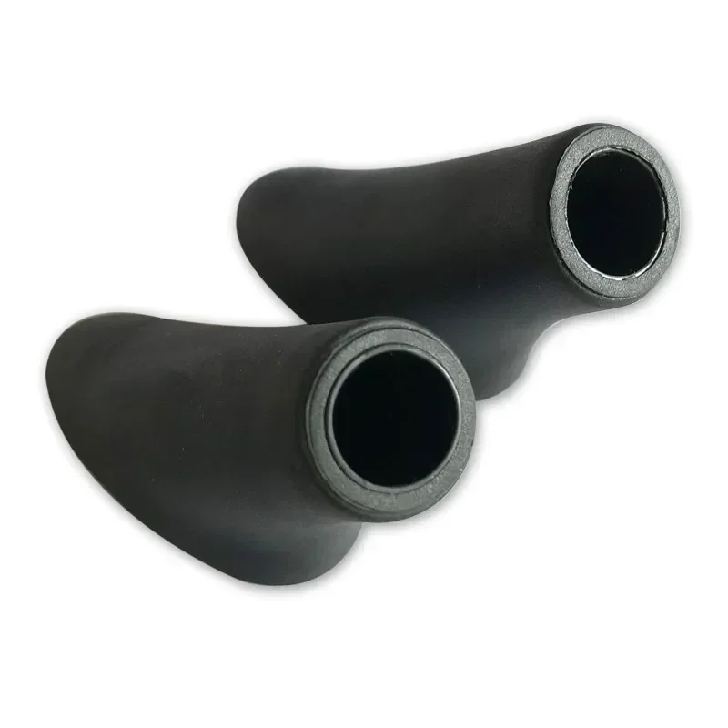 2Pcs Trekking Pole Nordic Walk Stick Cane Outdoor Camp Hike Protector Cap Tip Rubber For