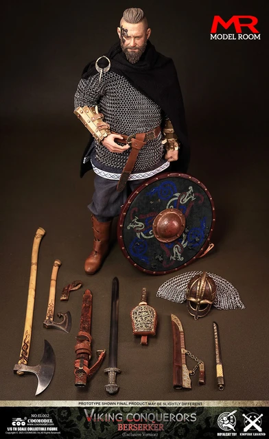 Coomodel 1 6 Viking Conquerors Warrior Berserker Feudal King Action Figure El001 El002 El003 12 Male Soldier Full Set Toy Action Figures Aliexpress