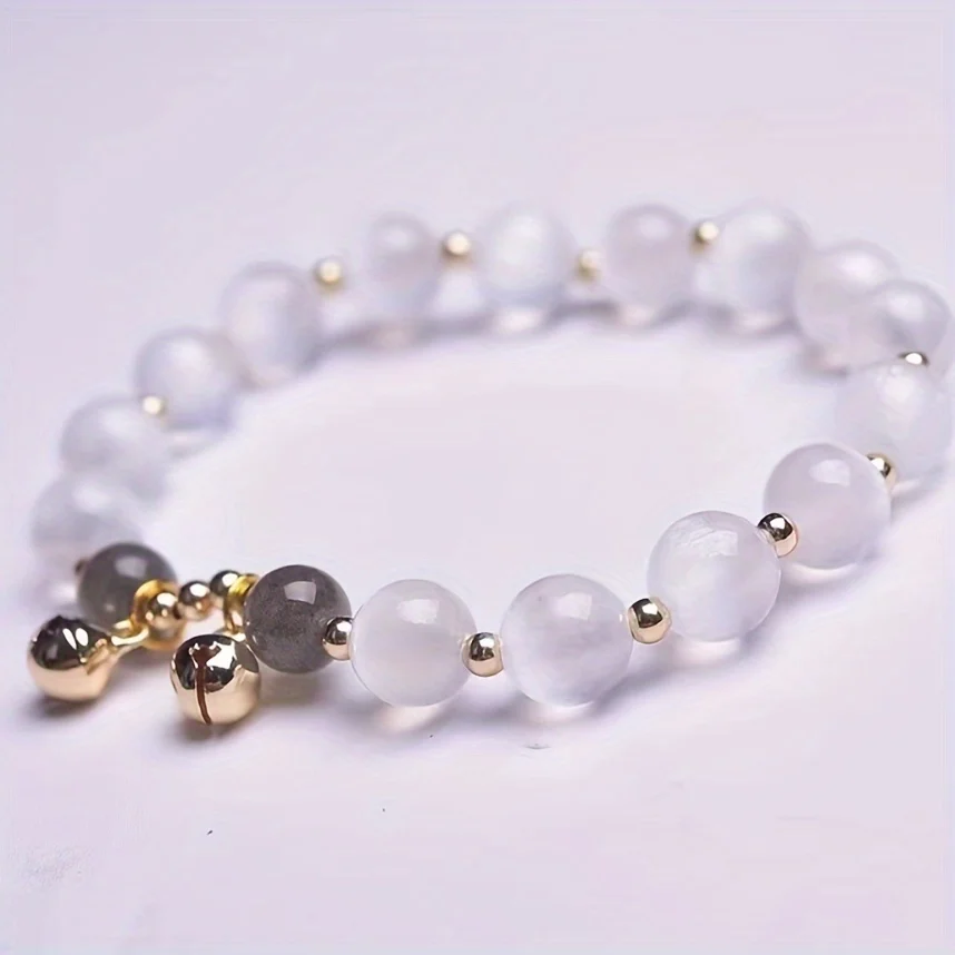 

selenite labradorite bracelets home decoration spiritual healing crystal
