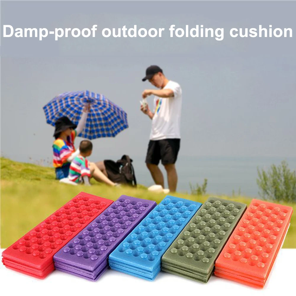 

Foldable Folding Outdoor Camping Mat Seat Foam XPE Cushion Portable Waterproof Chair Beach Picnic Mat Seat Hiking Activities Pad