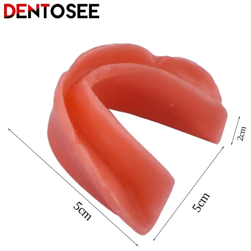 Dental Wax Embankment Model of Edentulous Jaw Soft Wax Dental Model Student Learning Teaching Model images - 6