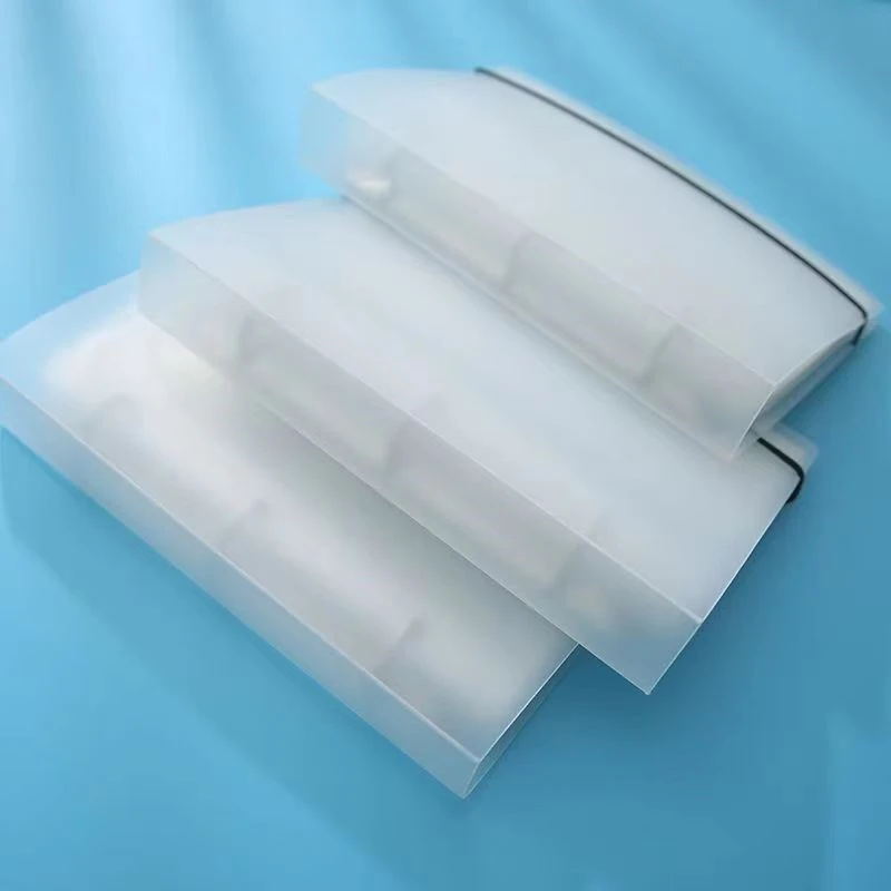 3/5 Inch Transparent Loose Leaf Binder 3 Hole Notebook Inner Core Cover Card Folder Planner Diary Book Office Stationery Supplie