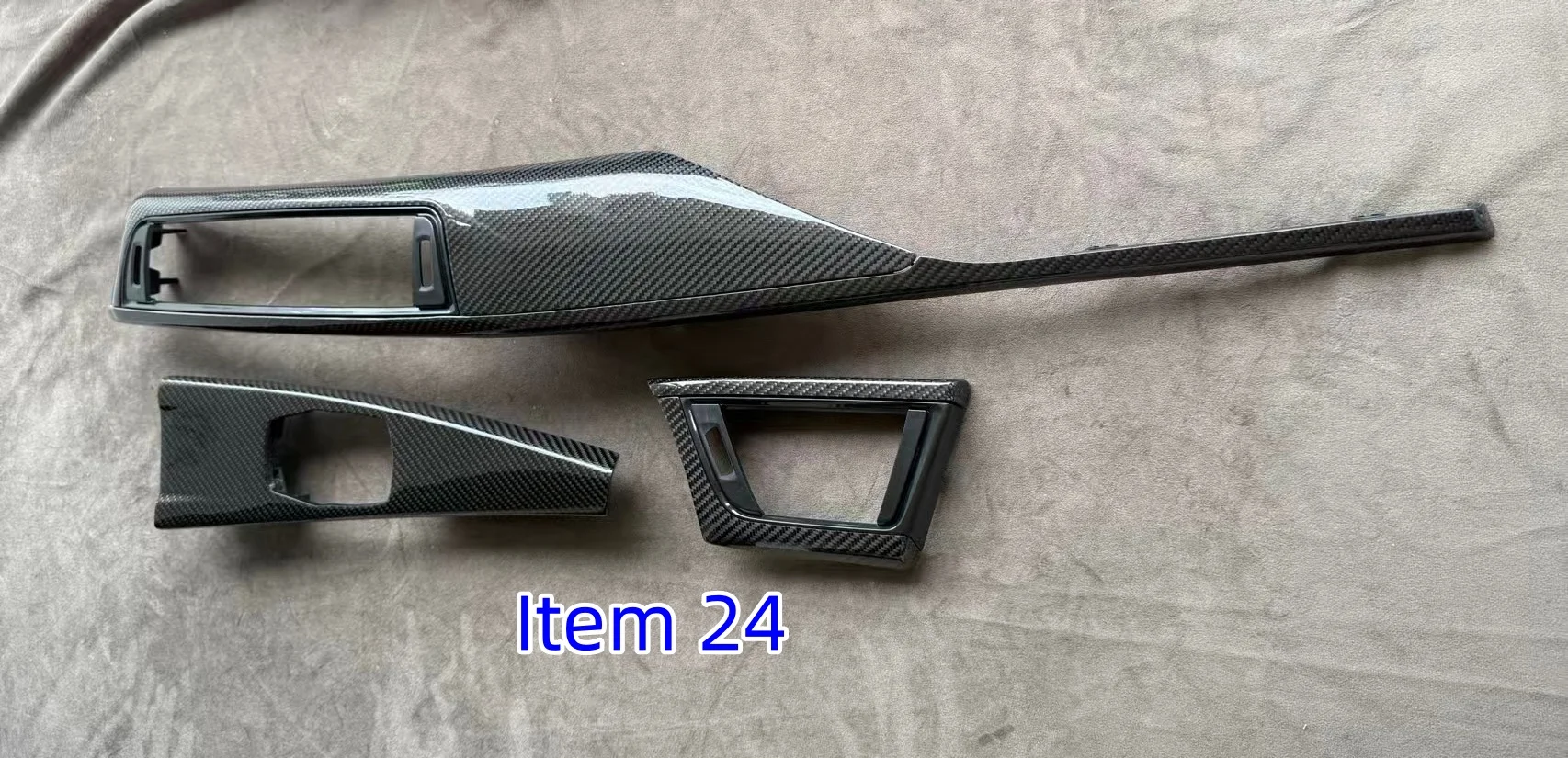 リアルカーボンファイバーインテリアアクセサリーパーツトリム BMW 3 4