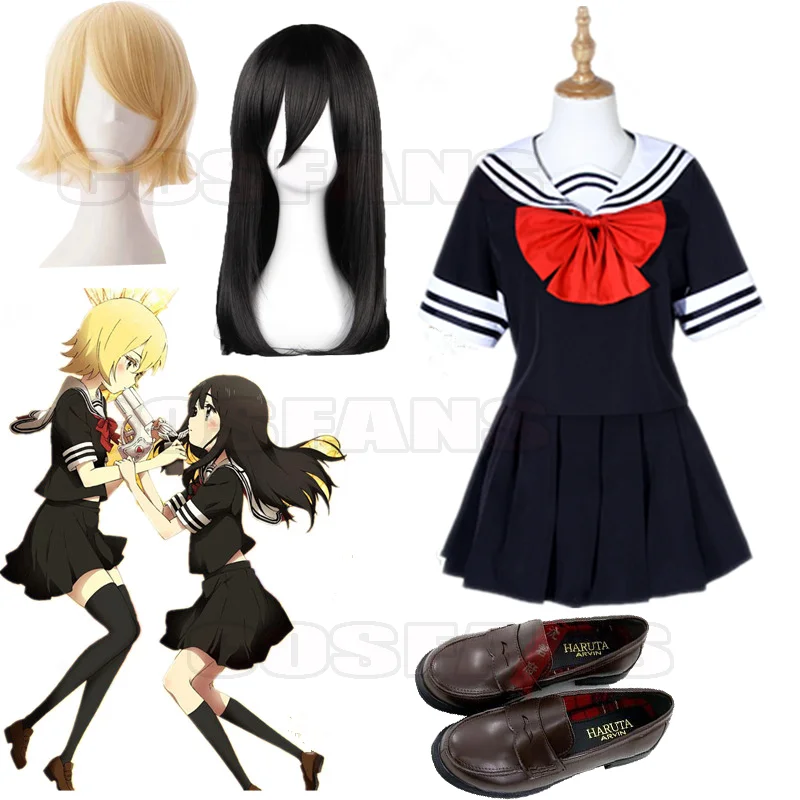 Магическое школьное платье-Матрос для девочек косплей-костюмы асагири Ая