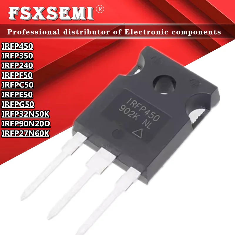 

5PCS IRFP90N20D TO247 IRFP90N20 90N20 IRFP27N60K IRFP450 IRFP350 IRFP240 IRFPF50 IRFPC50 IRFPE50 IRFPG50 IRFP32N50K Power MOSFET
