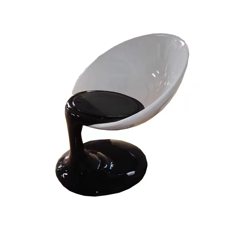 

Leisure Chair FRP Electroplating Dining Chair Resin Chair Furniture