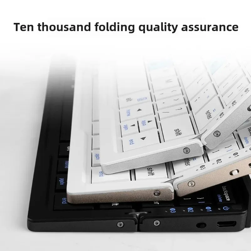 Folding Bluetooth keyboard Apple Android is universal for Xiaomi phablet