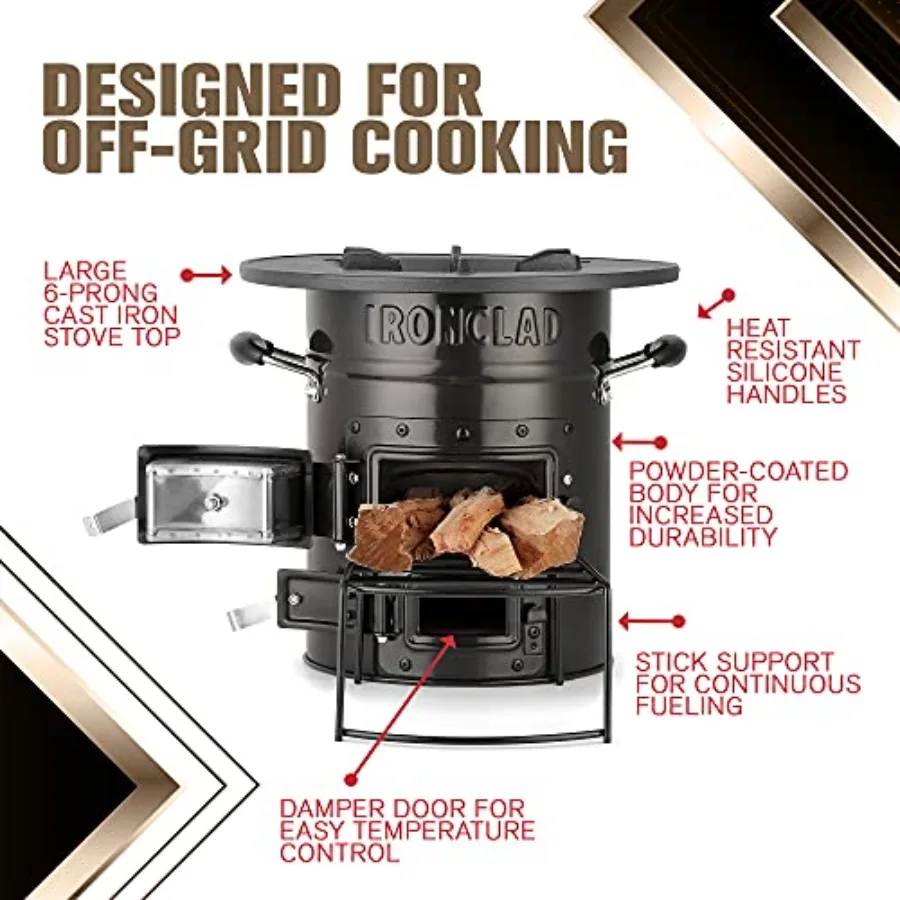 Great for Off Grid Cooking