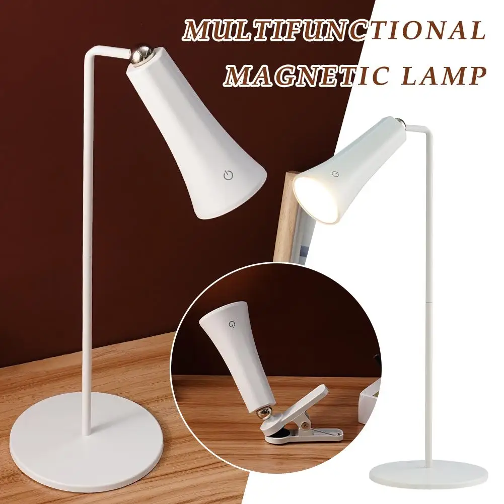 

Reading Eye Protection Desk Lamp Multifunctional Magnetic Wall Lamp Dual Purpose Clamp For Filling And Inserting Bedside Y7B9